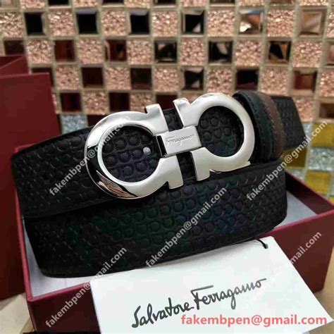 all black ferragamo belt replica|authentic ferragamo belt buckle.